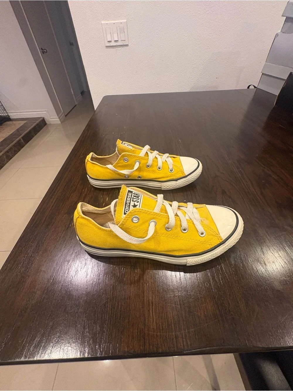 Converse bright yellow